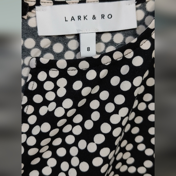Lark & Ro Polka Dot Shift Dress Size 8 NWT - Picture 3 of 7